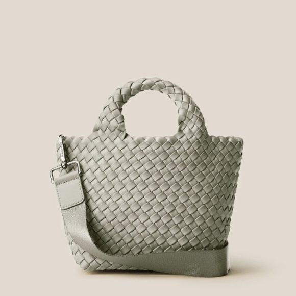 Naghedi St. Barths Petit Tote Celadon Light Jade Green - Picture 4 of 8